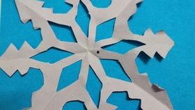 剪纸雪花视频,雪花剪纸视频赏析