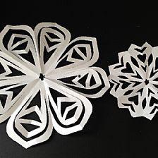 剪纸雪花视频,雪花剪纸视频赏析