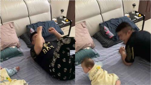 小孩翻身视频,见证成长与活力的精彩瞬间