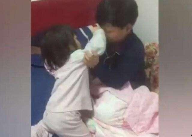 哥哥打妹妹视频,哥哥殴打妹妹事件引发社会关注