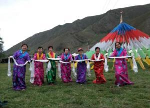 献哈达视频,传统礼仪的现代演绎