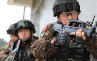 中国武警视频,守护平安的钢铁长城