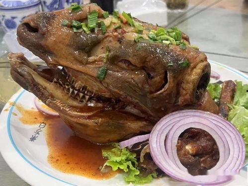 烤羊头视频,香气四溢的制作过程