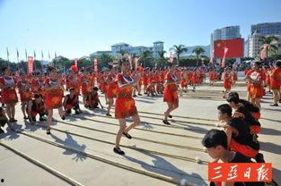 竹竿舞视频,传承千年韵律，展现民族风采