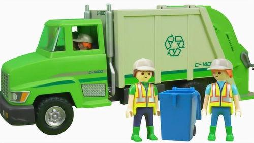 垃圾回收车视频,城市清洁守护者