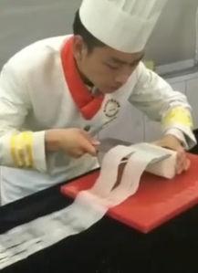厨师切菜视频,跟随厨师学习切菜技巧